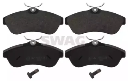 64 91 6591 SWAG Комплект тормозных колодок, дисковый тормоз